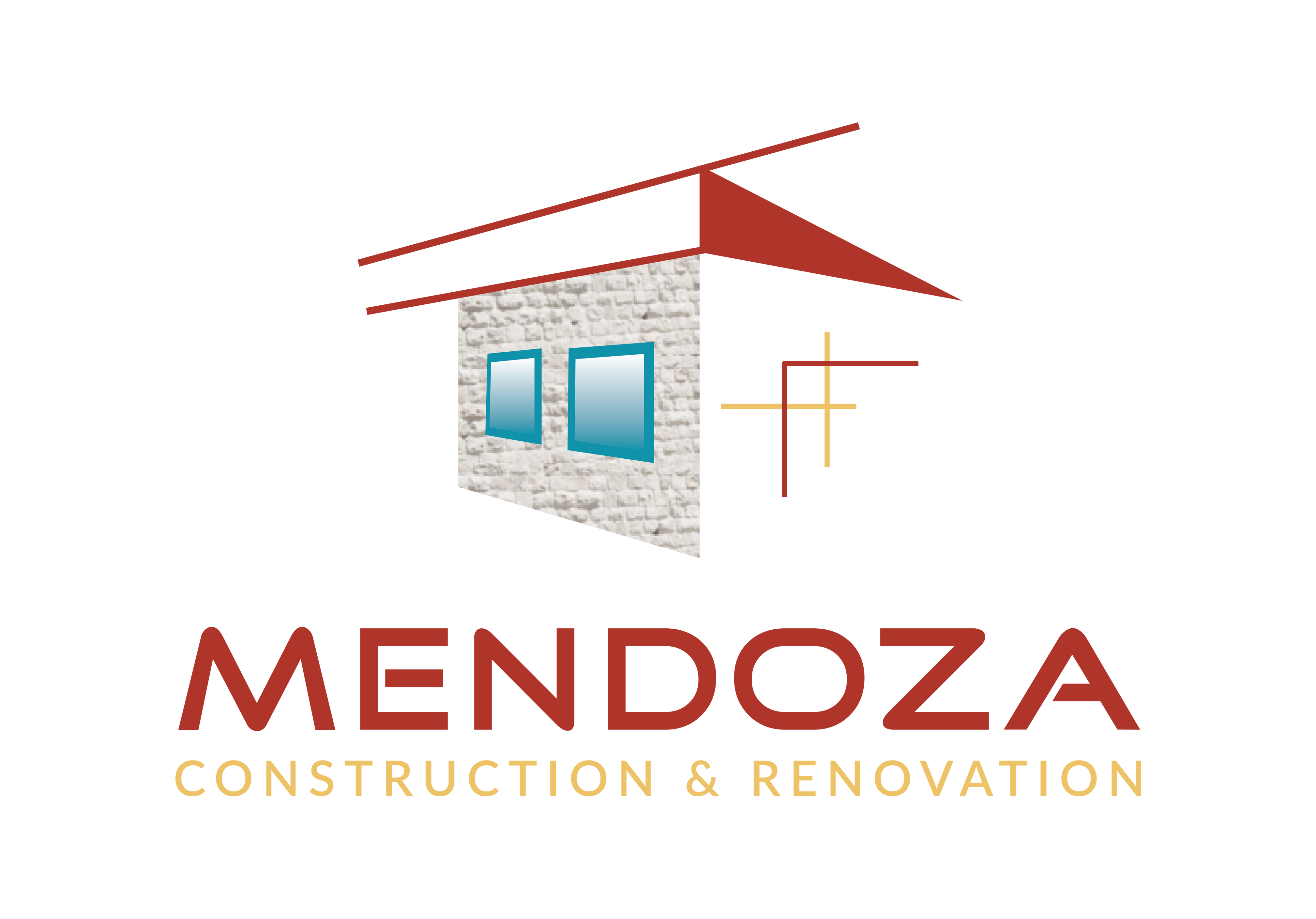 creation de logo Mendoza construction